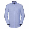 Camisa Washed Oxford RUSSELL 920M entallada hombre 