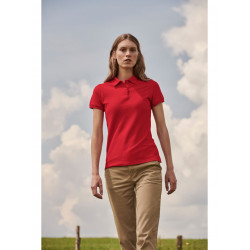 Polo 65/35 manga corta para mujer FRUIT OF THE LOOM 63-212-0