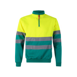 SUDADERA BICOLOR ALTA VISIBILIDAD VELILLA 305701