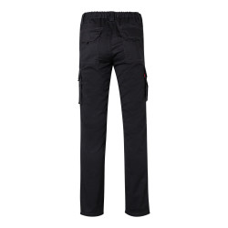 Pantalones de trabajo cargo de secado rápido para hombre, ligeros,  impermeables, con cremallera, bolsillos con cordón, cintura elástica,  pantalones