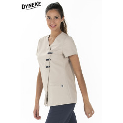 Chaqueta sanitaria de microfibra para mujer DYNEKE 8240569