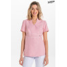 Chaqueta sanitaria manga corta mujer microfibra DYNEKE 8299 Pekin