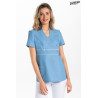 Chaqueta sanitaria manga corta mujer microfibra DYNEKE 8299 Pekin