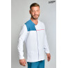 Chaqueta sanitaria combinada manga larga para hombre DYNEKE 8818