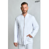 Chaqueta sanitaria manga larga y cremallera hombre DYNEKE 8819