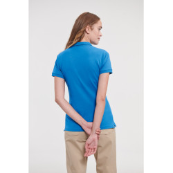 Polo de mujer Stretch RUSSELL 566F manga corta