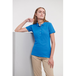 Polo de mujer Stretch RUSSELL 566F manga corta