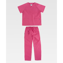 Pijama clásico sanitario WORKTEAM B9110 unisex