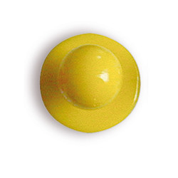 Botón para casacas de cocinero EGOCHEF 640012 YELLOW (Pack 12)