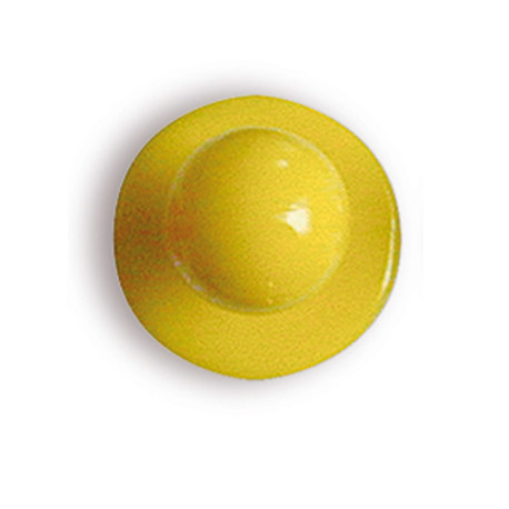 Botón para casacas de cocinero EGOCHEF 640012 YELLOW (Pack 12)