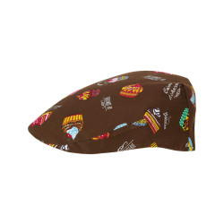 Gorra de cocina EGOCHEF 7009136A COPPOLA SWEETS (Pack 2 uds.)