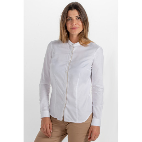 Camisa de manga larga de mujer para hostelería DYNEKE 8572823