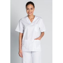 Casaca sanitaria unisex blanca DYNEKE 8204700