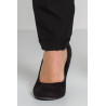 Pantalón dobladillo Negro DYNEKE 8287725