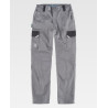 Pantalón elástico combinado WORKTEAM WF2855 multibolsillos