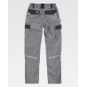 Pantalón elástico combinado WORKTEAM WF2855 multibolsillos