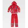 Conjunto impermeable WORKTEAM S2015 de alta visibilidad