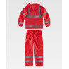 Conjunto impermeable WORKTEAM S2015 de alta visibilidad