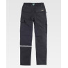 Pantalón multibolsillos elástico WORKTEAM B4031 para rodilleras