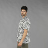 Camisa GARYS HAWAI ROYAL estampada