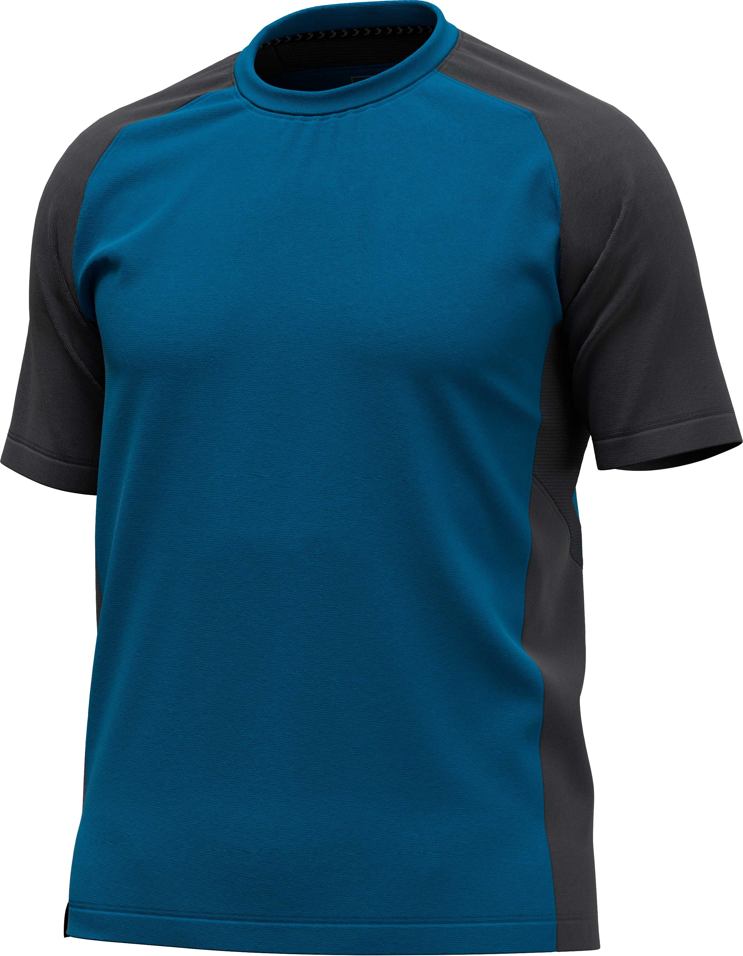 Camiseta bicolor de manga corta para equipación de fútbol para niños