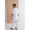 Casaca sanitaria hombre MONZA AQUILA 21.24 cuello V regular fit