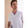 Casaca sanitaria hombre MONZA AQUILA 21.24 cuello V regular fit