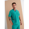 Casaca sanitaria hombre MONZA AQUILA 21.24 cuello V regular fit