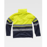 Chaqueta Workshell alta visibilidad WORKTEAM S9525 con capucha