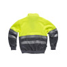 Sudadera de alta visibilidad WORKTEAM C9035 cuello cremallera