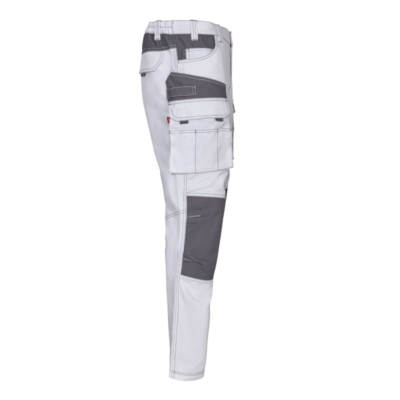 Pantalon Canvas Bicolor Multibolsillos