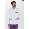 Chaqueta sanitaria de manga larga DYNEKE 8073 para hombre