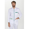 Chaqueta sanitaria de manga larga DYNEKE 8073 para hombre