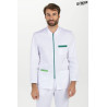 Chaqueta sanitaria de manga larga DYNEKE 8073 para hombre