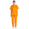 Casaca sanitaria unisex DYNEKE 8204851 mandarina