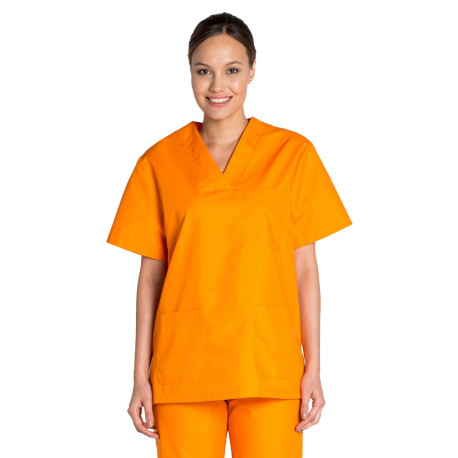 Casaca sanitaria unisex DYNEKE 8204851 mandarina