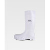 Bota pocera blanca S5 WORKTEAM P2401 puntera de acero