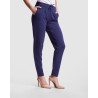 Pantalón elástico de pinzas ROLY 1170 LARISA para mujer