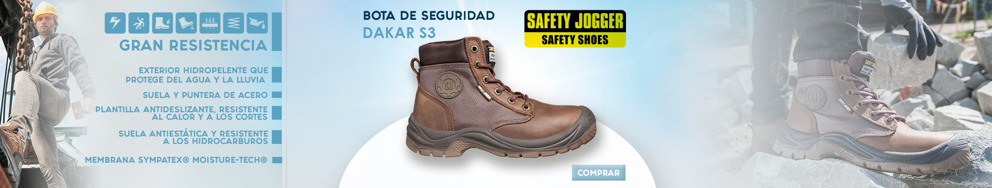 Bota Safety Jogger Dakar