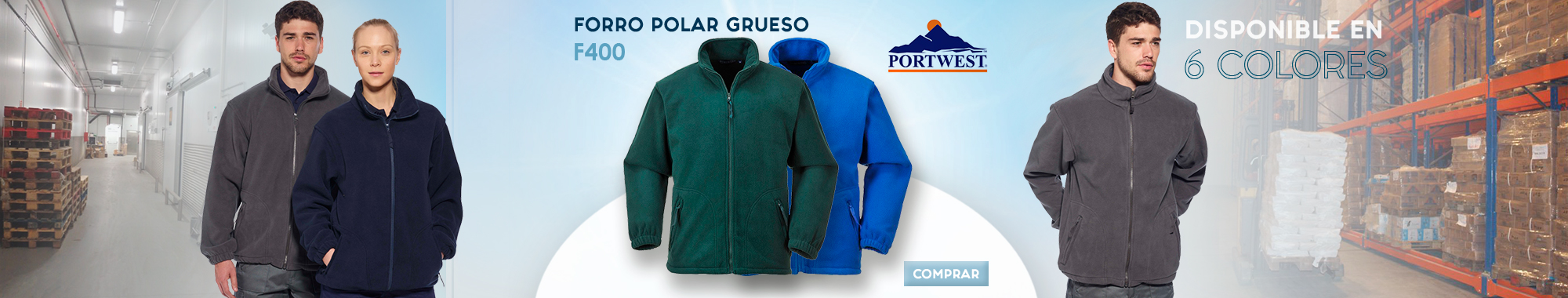 Forro polar Portwest F400